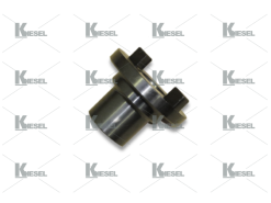 COUPLING D.25 L.100 mm TOOTH 12mm WITH EXTRACTOR