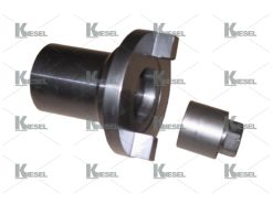 COUPLING D.30x100 mm TEETH 12 mm WITH EXTRACTOR