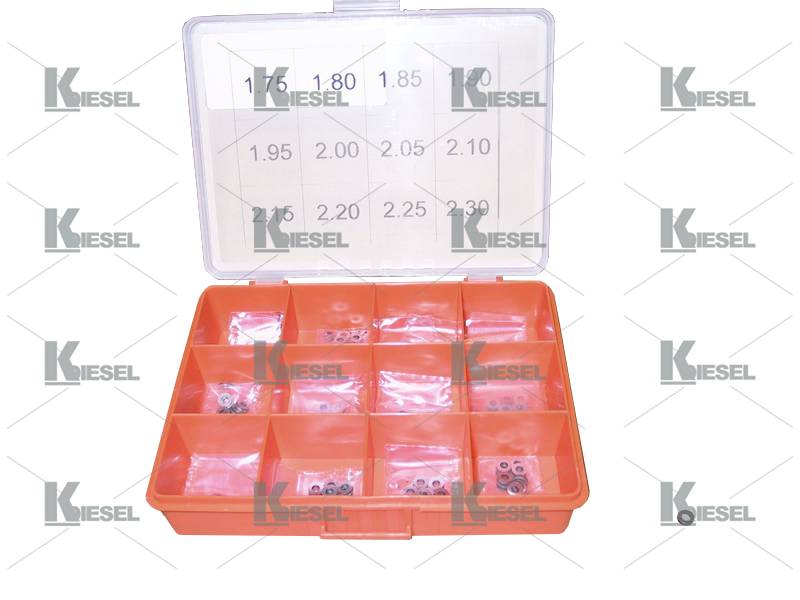 CAJA SHIM POR DENSO CR diff.0 ,05 Sp 1,75-2,30 D.6,75-3,5 120pz