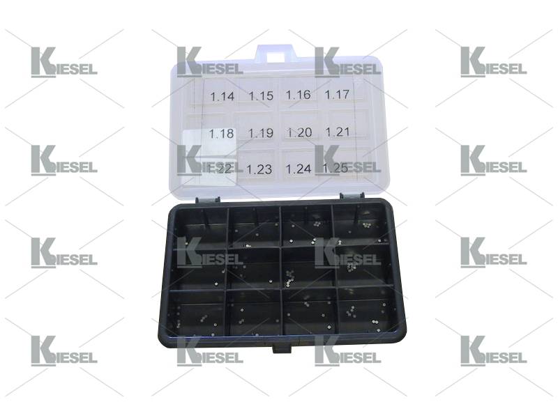 CASSETTE DE CALIBR.INJEC. 120pz cr-1,50/1.72 diff.0,02 10pz/tipo D.24,3-21,5